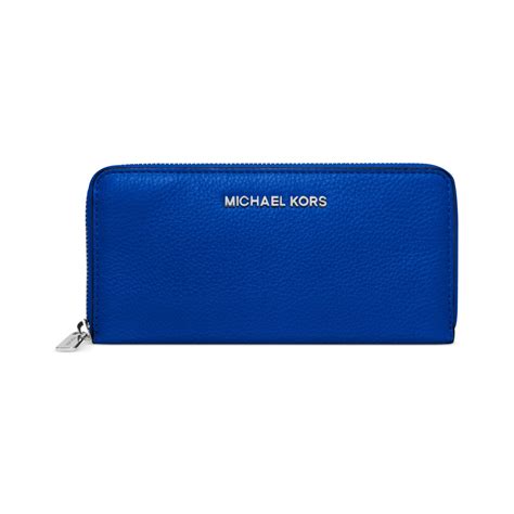 michael kors blue wallet